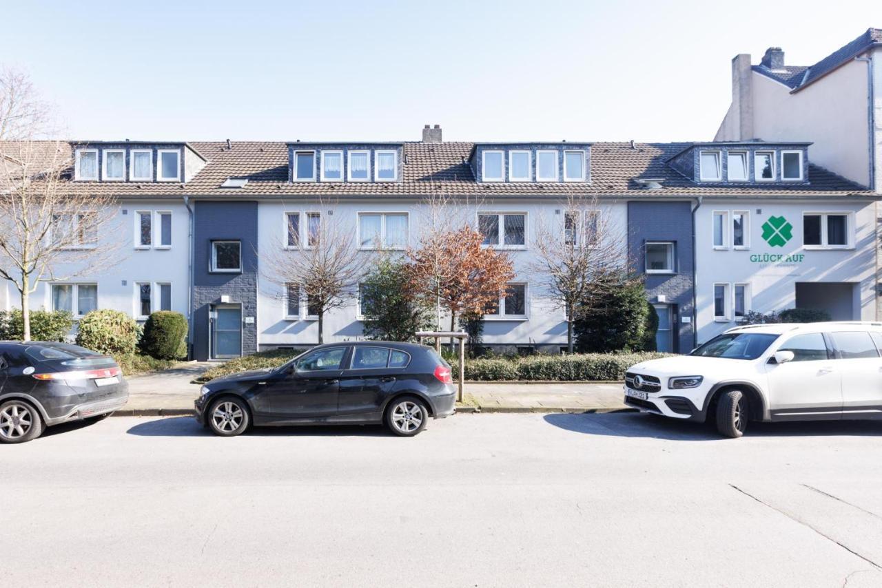 Gluck Auf Appartements Am Stadtpark Duisburg Exterior foto